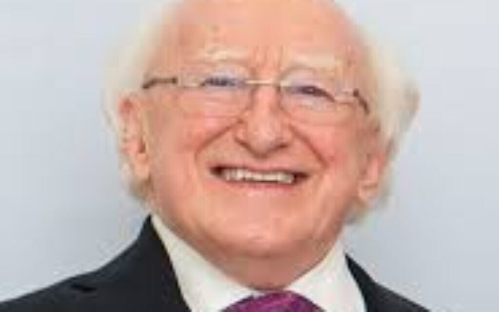 Irish President Michael D Higgins