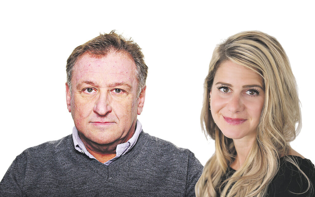 Andrew Gilbert, chair of the list, and business editor, Candice Krieger