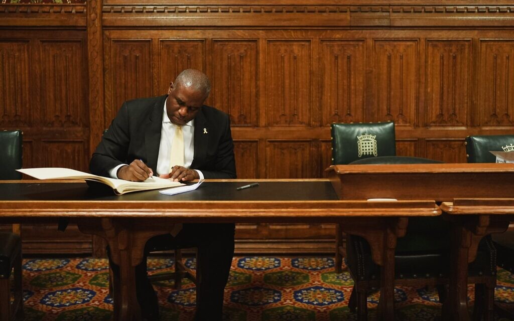 UK Foreign Secretary, David Lammy UK Foreign Secretary, David Lammy