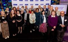 Jewish Care inspiring volunteers receive awards at The Betty & Aubrey Lynes Volunteer Awards. Pic: Claire Jonas Photography