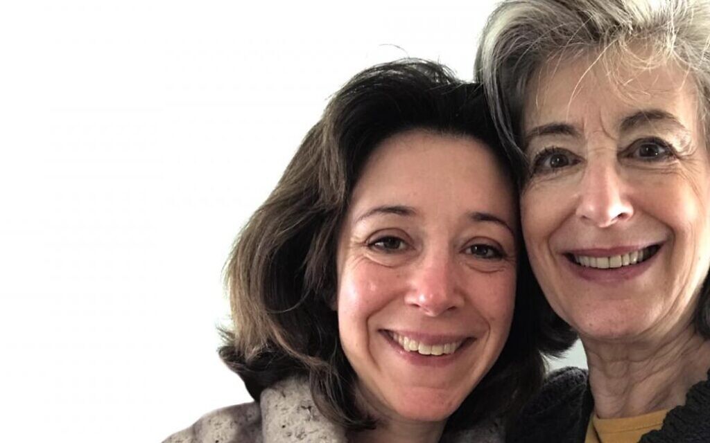 Maureen Lipman (right) and daughter Amy Rosenthal