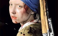 Nadav Brill's Girl with a pearl earring on October 7 Nadav Brill's Girl with a pearl earring on October 7