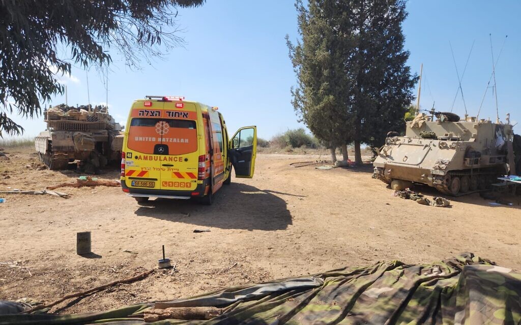 Oct 7 photos - credit United Hatzalah