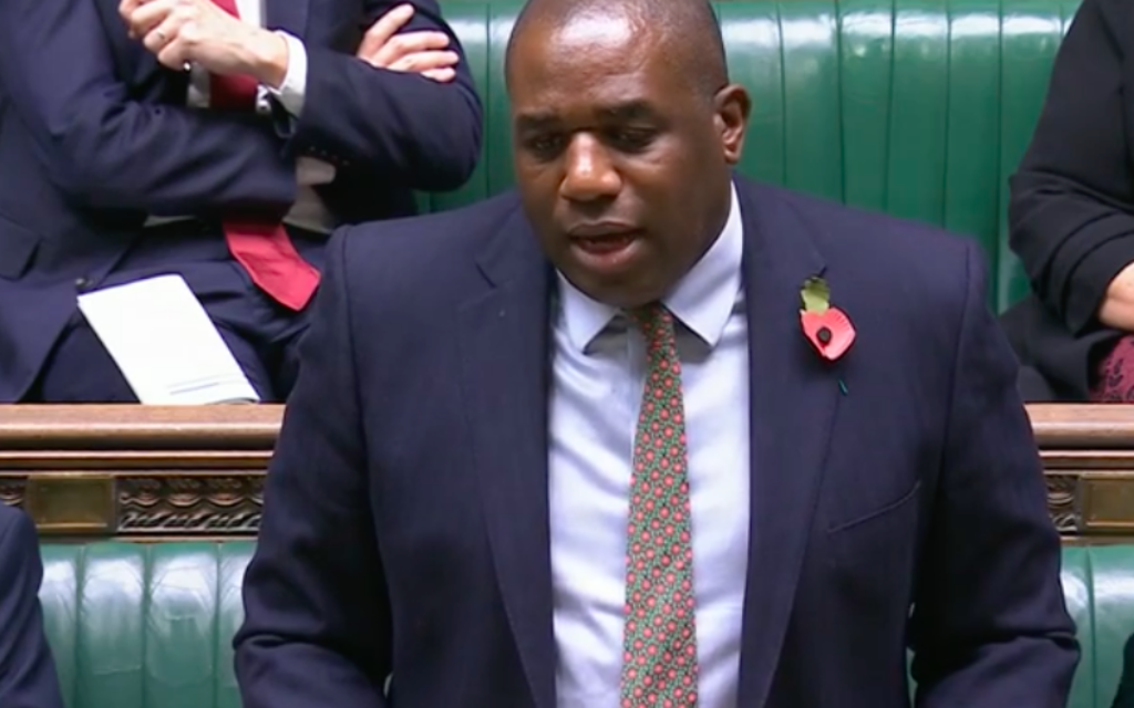 David Lammy delivers Commons statement on Middle East