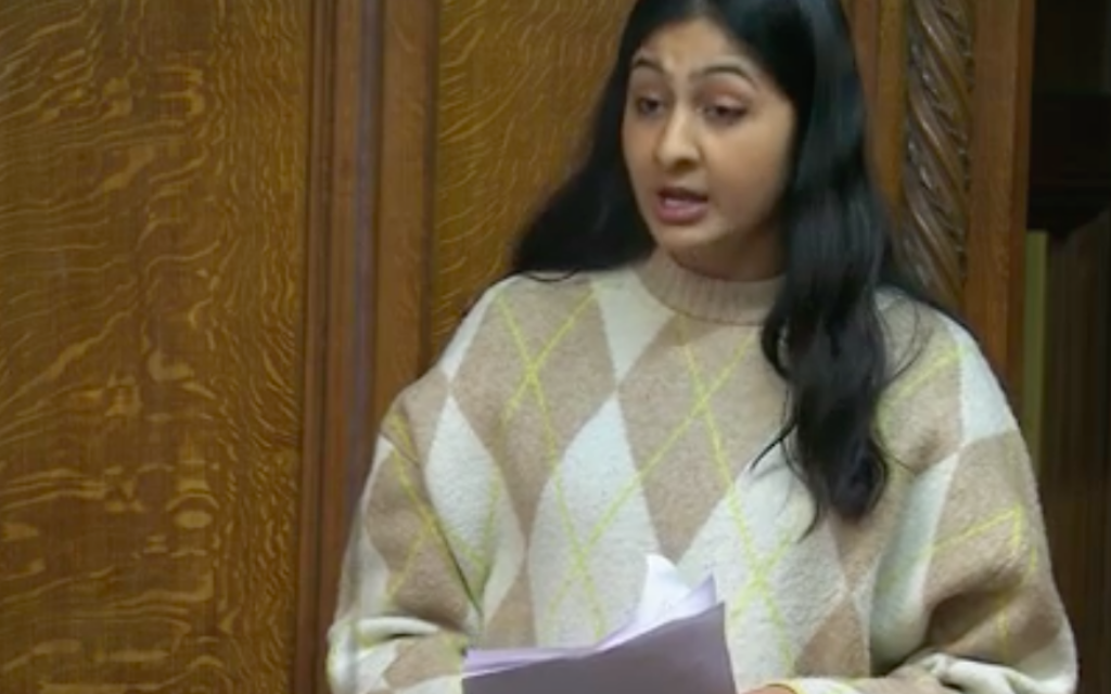 Zarah Sultana accuses Israel of commiting 'genocide' in Gaza