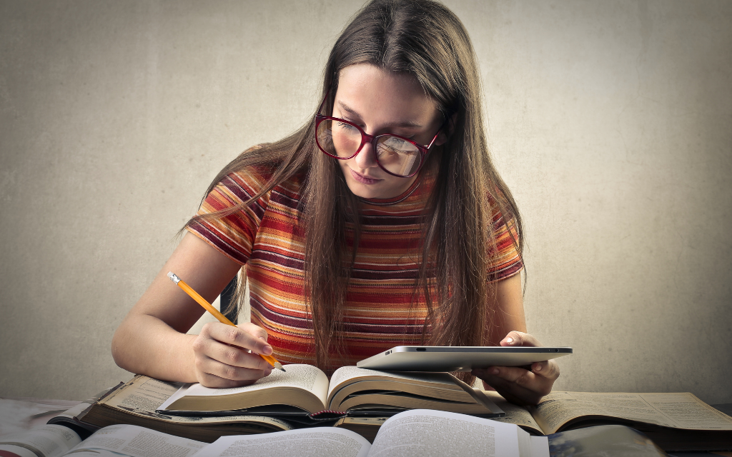 Working hard for exams can help us to thrive