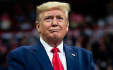 US President Donald Trump