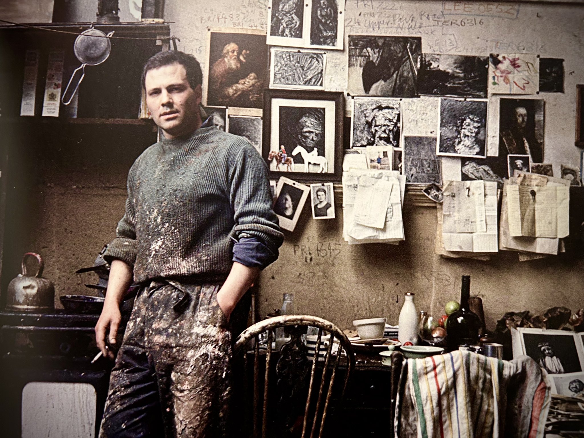 Frank Auerbach, British-German painter who fled the Nazis, dies aged 93