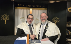 Chief Rabbi Ephraim Mirvis and Rabbi Alexander Goldberg, November 3rd 2024