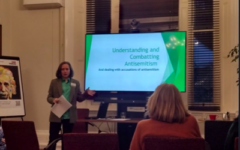 Jo Bird delivers understanding antisemitism talk (pic X) Jo Bird delivers understanding antisemitism talk (pic X)