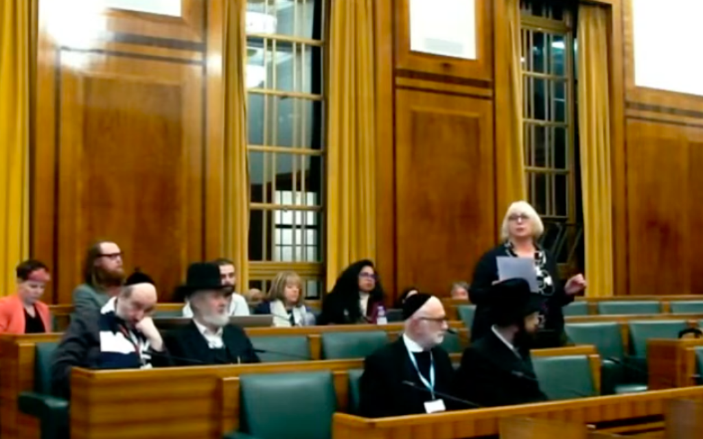 Hackney Greens speak in favour of  Haifa detwinning