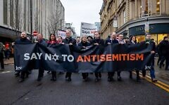 March Against Antisemitism UK.