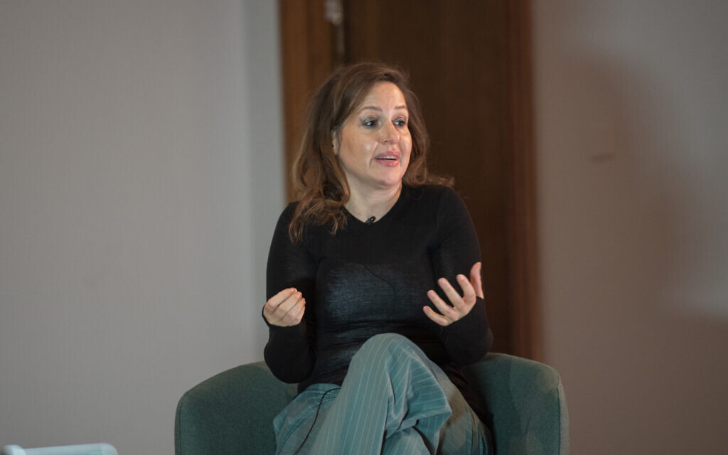 Writer Hadley Freeman (pic Lakruwan Rajapaksha)
