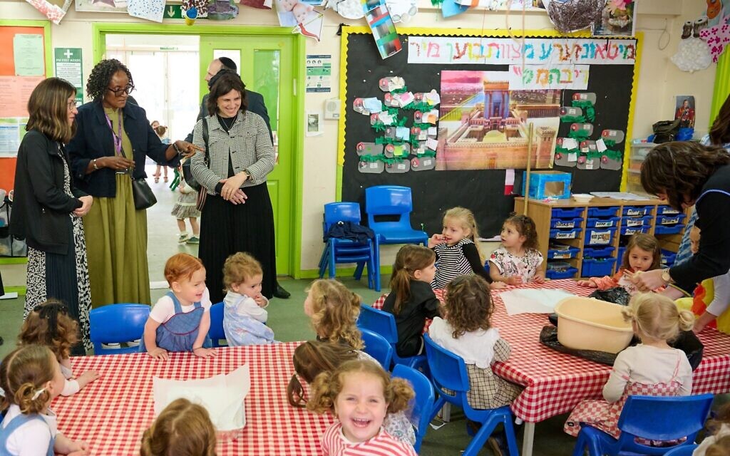 Donna-Thomas_-Head-of-Early-Years-at-Hackney-Visiting Jewish school-in-Stamford-Hill. Pic: Courtesy