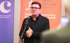 Andy Burnham addresses Manchester's Jewish community Andy Burnham addresses Manchester's Jewish community