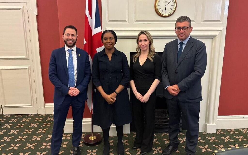 Phil Rosenberg, Kemi Badenoch, Claudia Mendoza, Mark Gardner