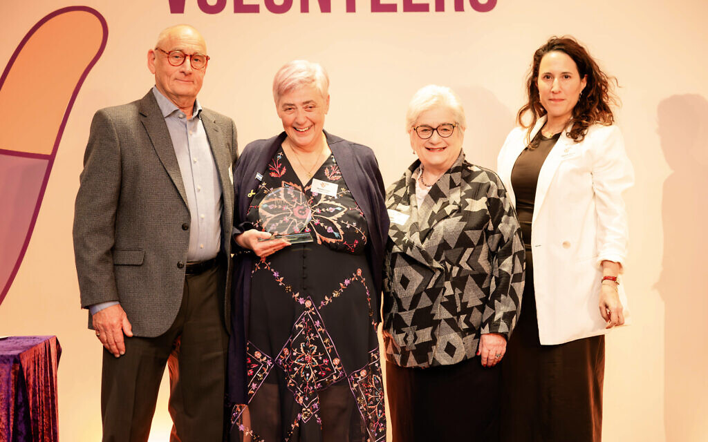 House of Life Volunteer Team from Willesden Cemetry Outstanding Volunteer Team of the Year. Pic: Emma Ziff