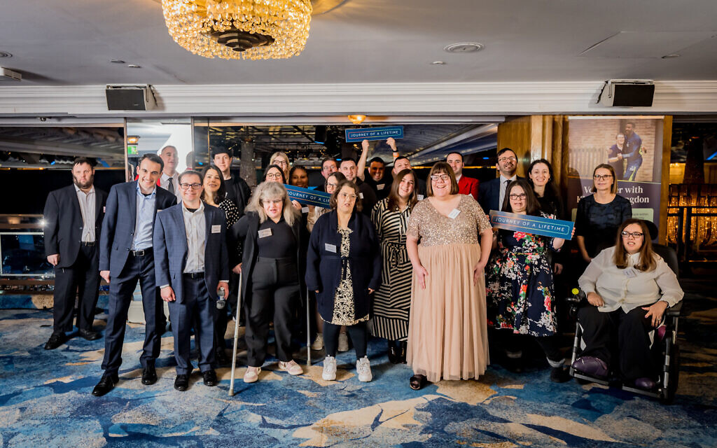 People supported by Kisharon Langdon working at their inaugural dinner 2025, Pic: Leivi Saltman