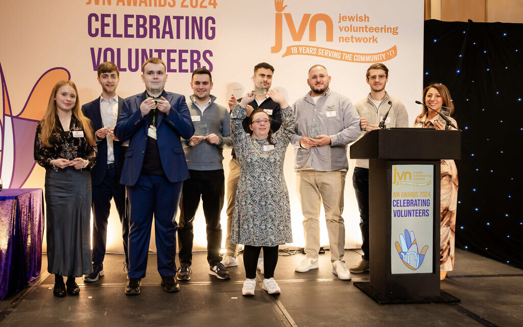 JVN 2024 Young Adult Volunteers of the Year. Pic: Emma Ziff