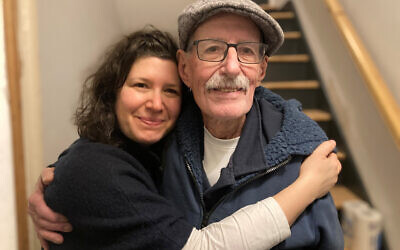 Sharone with her father Oded