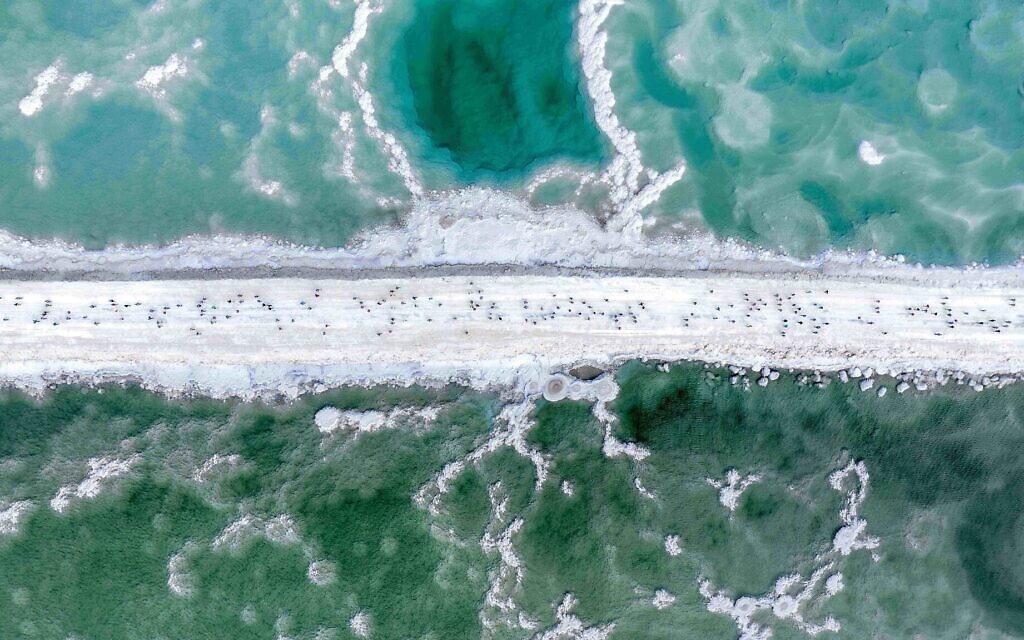 Dead Sea Marathon 2025 Aerial cred - Oren Salman.