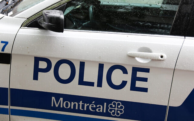 Police car is seen in Montreal, Canada on June 13, 2023. (Photo by Jakub Porzycki/NurPhoto)