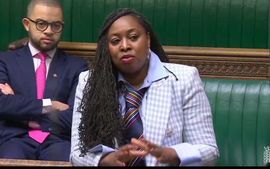Dawn Butler praises Board in the Commons (Parliament TV)
