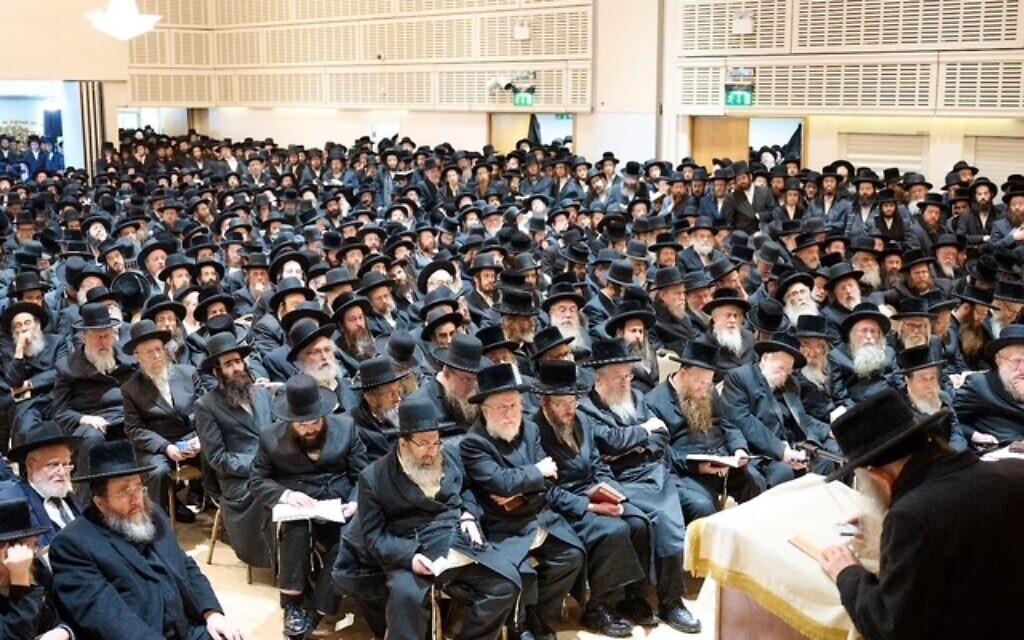 Part of the Stamford Hill demonstrations (pic Dudi Braun)
