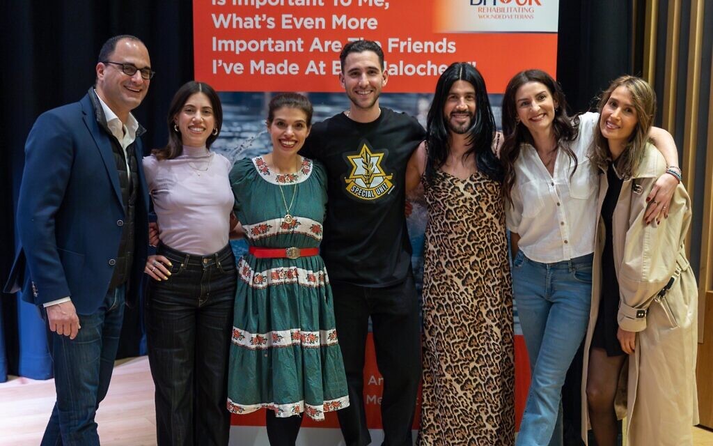 Beit Halochem CEO Spencer Gelding, Deli Segal, Candy Gigi, Zach Margs, Shahar Cohen, Debra Tammer, Olga Namer