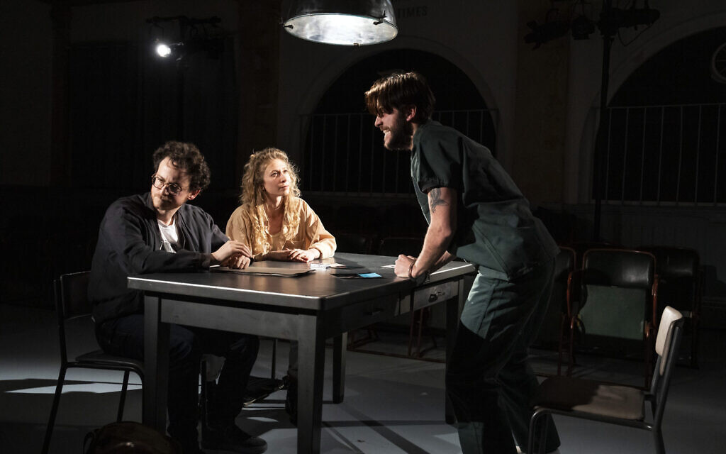 Aaron Vodovoz, Annelise Bianchini and Joshua Collins in Down the Road