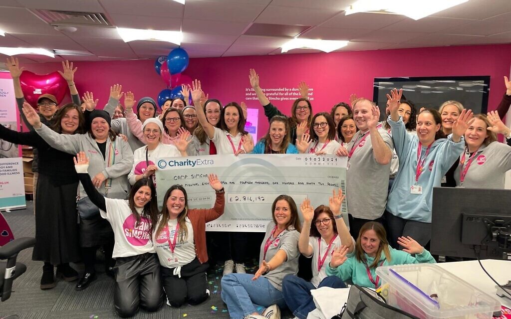 Camp Simcha team at the end of the Campaign, March 2025.