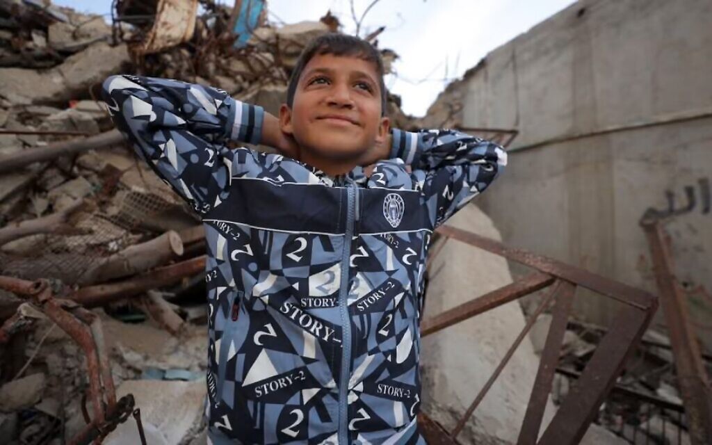 Scene from Gaza: How to survive a warzone documentary