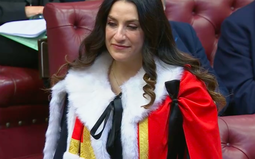Luciana Berger introduced to the Lords as Baroness Berger of Barn Hill