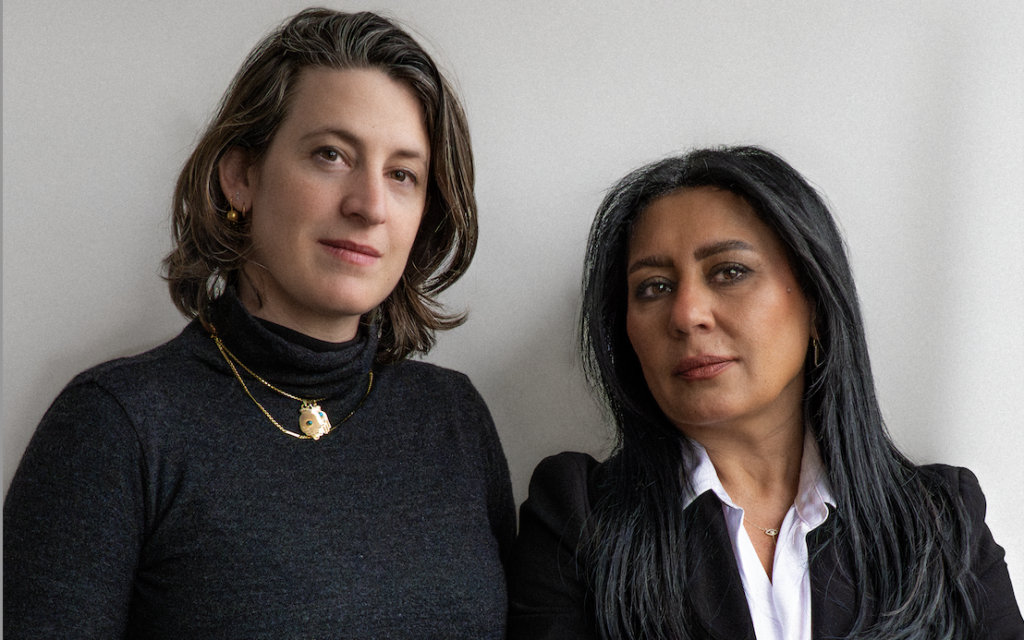 May Pundak and Dr Rula Hardal. Photo Credit: Yael Hotomlanski