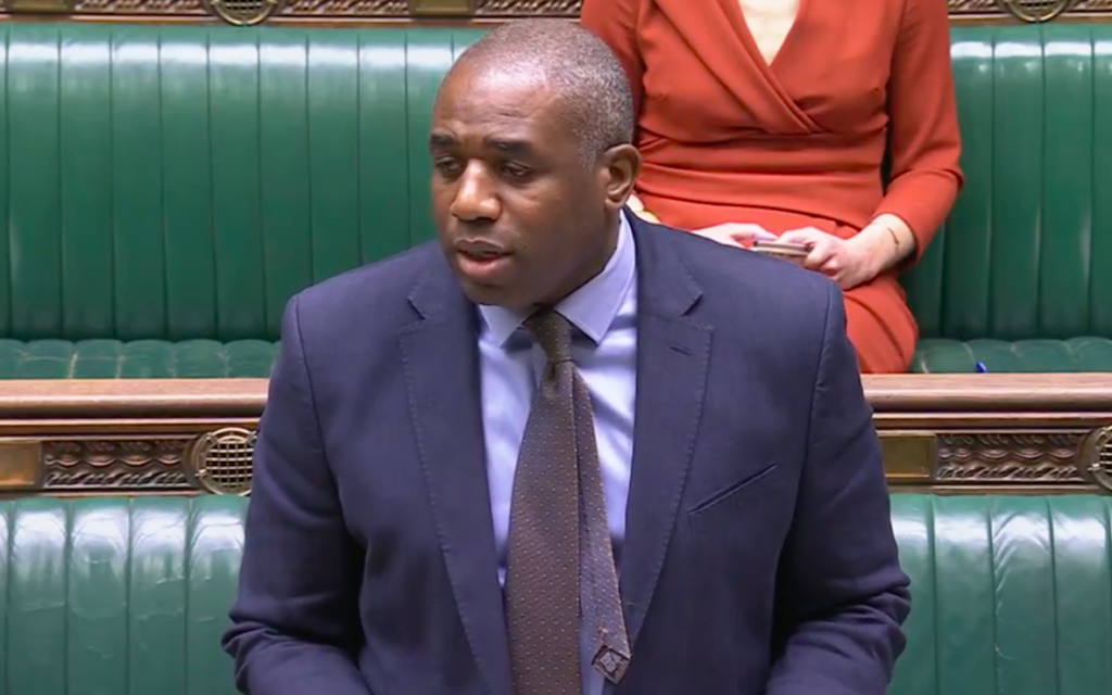 David Lammy statement on Gaza situation