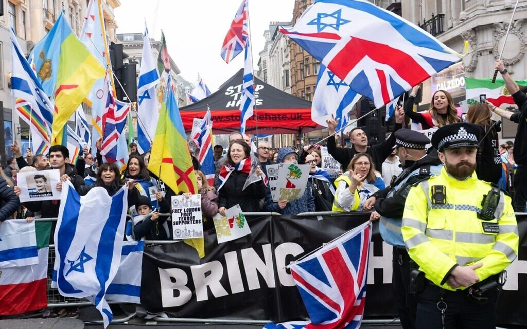 Counter demo at Al Quds Day demo 2025

Pic: Elliot Franks