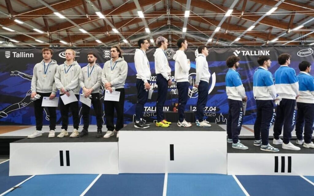 Swiss fencing team turns back on Israeli team at U23 championships
Photo Credit: TEAM BIZZI