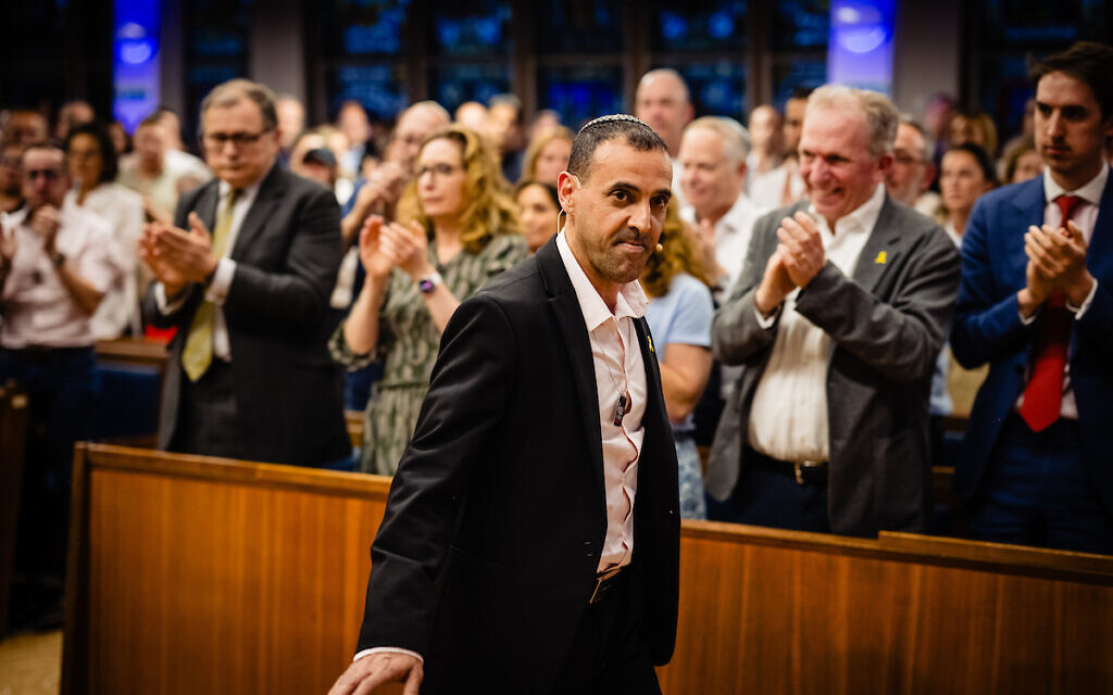Blake Ezra Photography/UJIA 
Eli Sharabi. St. John's Wood synagogue Monday 28 April 2025