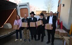 Cllr Ovat, Cllr Kennedey, Motty Pinter, Cllr Groskupf
