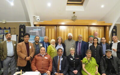 Faith and civic leaders at the Kol Chai Iftar