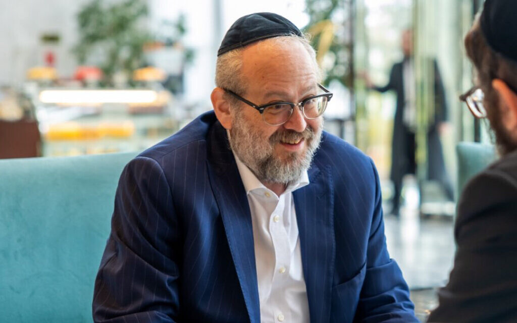 Yehuda Kaploun. Photo taken from X