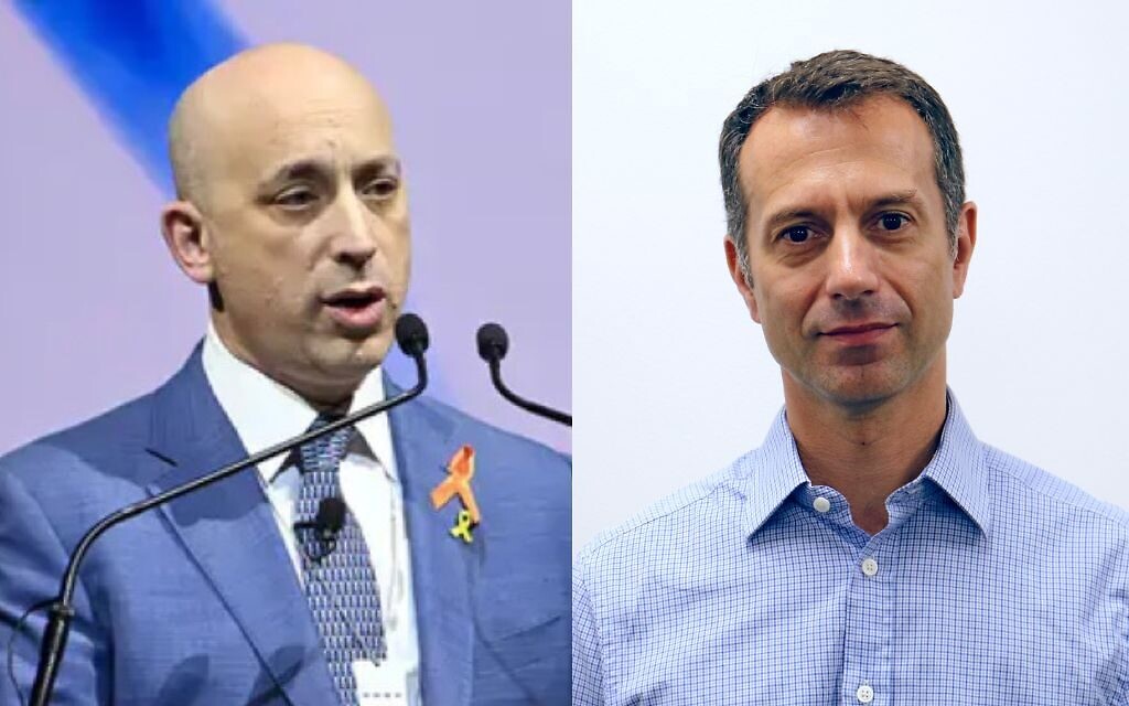 Jonathan Greenblatt and Dave Rich