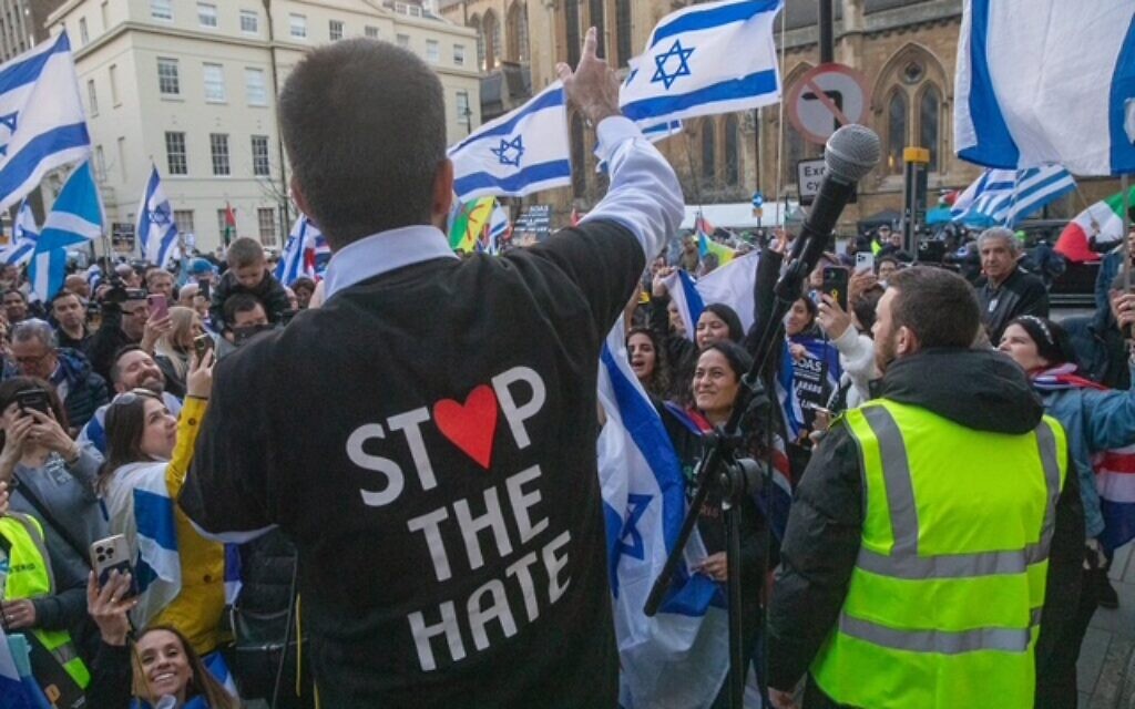 A speaker from Stop The Hate. Photo Credit: Jude Sacks