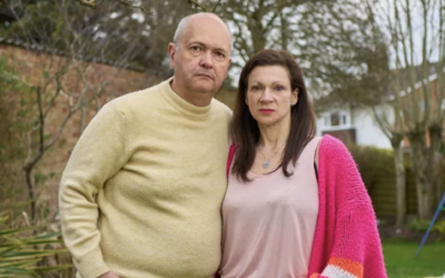 Maxie Allen and Rosalind Levine (Picture: Times Radio/Simon Jacobs for The Times)