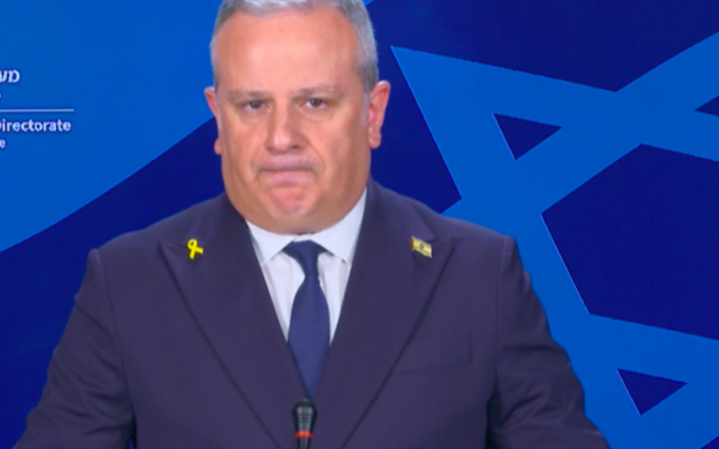 David Mencer at press conference