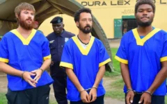Tyler Thompson, Benjamin Reuben Zalman-Polun, and Marcel Malanga, released from Congo prison and repatriated to US April 2025 Tyler Thompson, Benjamin Reuben Zalman-Polun, and Marcel Malanga, released from Congo prison and repatriated to US April 2025
