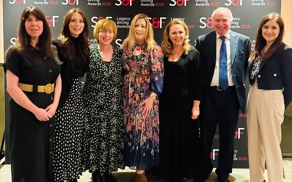 Jewish Care wins prestigious Legacy Team of the Year at Smee & Ford Legacy Giving Awards 2025