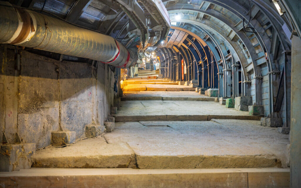 Pilgrimage road. Photo Credit: Koby Harati & City of David Archives