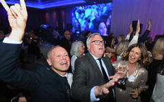 Rob Rinder, Ed Balls, and Susannah Reid dancing at the '45 Aid society reunion in 2025 Pic: John Rifkin Rob Rinder, Ed Balls, and Susannah Reid dancing at the '45 Aid society reunion in 2025 Pic: John Rifkin