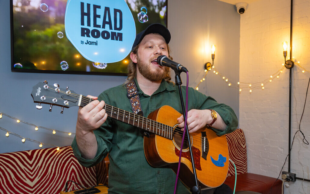 Akiva regularly performs at Head Room events during Jami’s community programmes Photo Credit: Yakir Zur